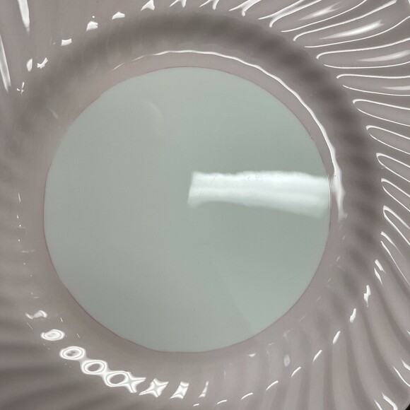 Minton Dinner Plates Swirl Edge Pink White 10 5/8" Lot of 2 - Picture 8 of 11